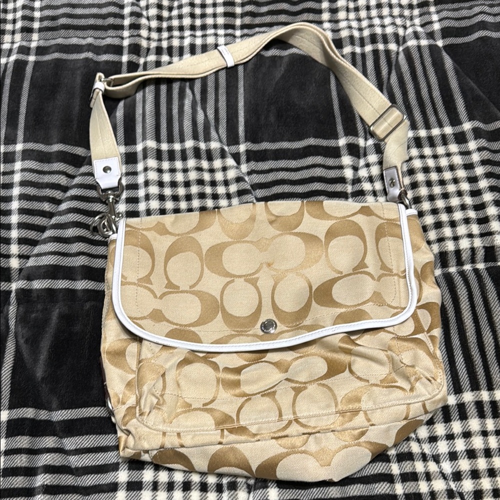 Coach Tan Shoulder Bag